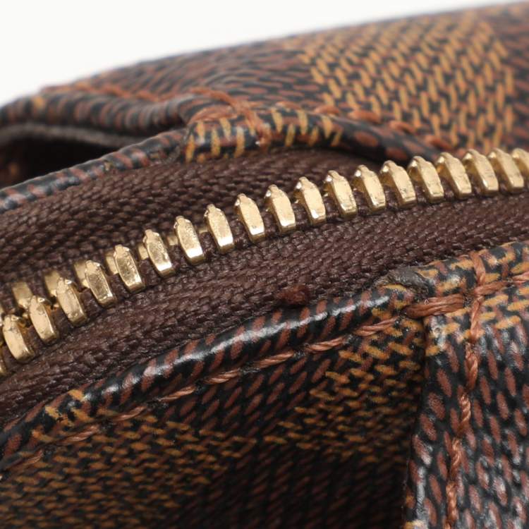 Pre Owned Louis Vuitton Damier Ebene Canvas Belem PM Bag