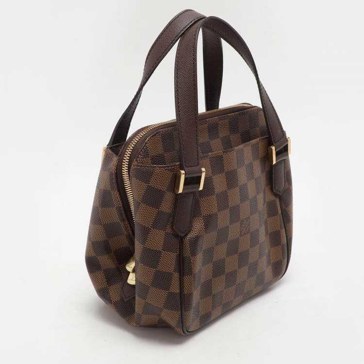 Pre Owned Louis Vuitton Damier Ebene Canvas Belem PM Bag