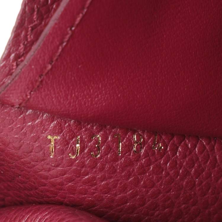 Pre Owned Louis Vuitton Aurore Monogram Empreinte Leather Saint Germain Pochette 