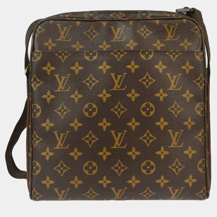 Pre Owned Louis Vuitton Monogram Trotteur Beaubourg Shoulder Bag