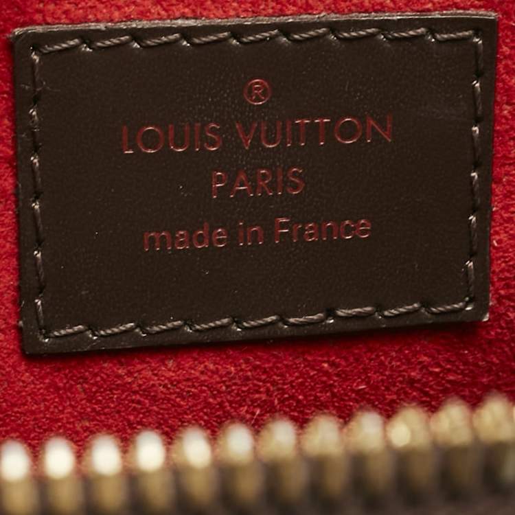 Pre Owned Louis Vuitton Damier Ebene Canvas Trevi PM Bag