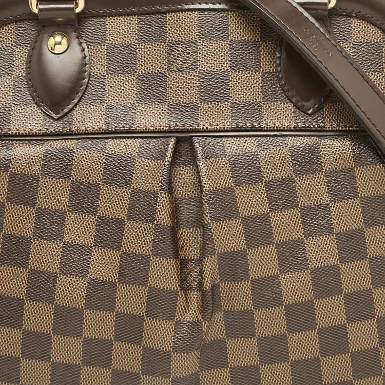Pre Owned Louis Vuitton Damier Ebene Canvas Trevi PM Bag