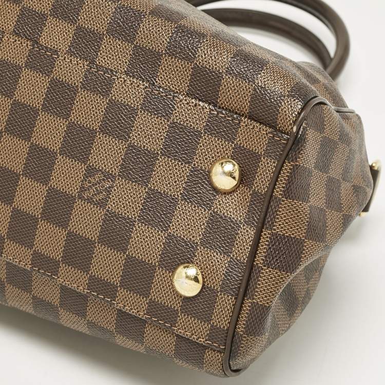 Pre Owned Louis Vuitton Damier Ebene Canvas Trevi PM Bag