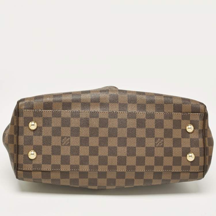 Pre Owned Louis Vuitton Damier Ebene Canvas Trevi PM Bag