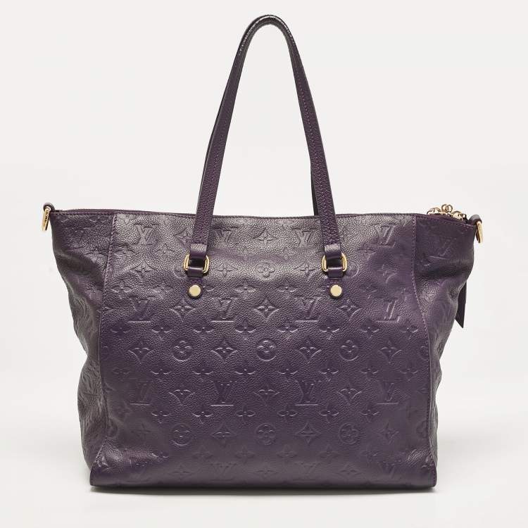 Pre Owned Louis Vuitton Flamme Empreinte Leather Lumineuse PM Bag
