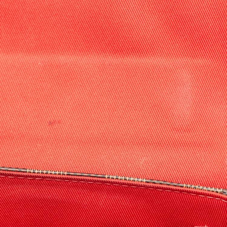 Pre Owned Louis Vuitton Damier Ebene Canvas Croisette Bag
