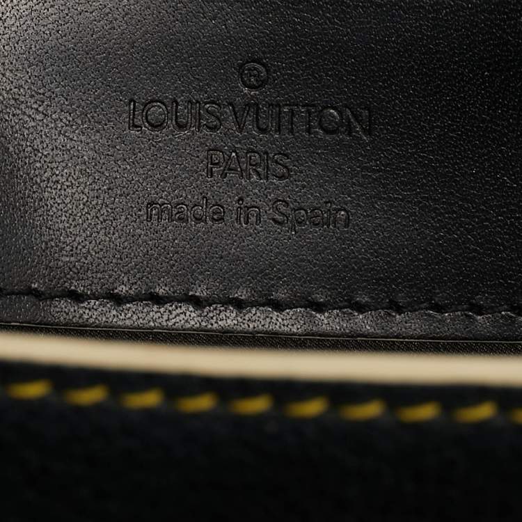 Pre Owned Louis Vuitton Black Suhali Leather Le Talentueux Bag