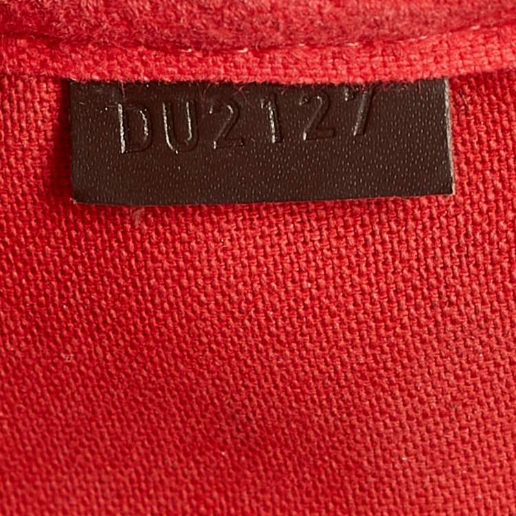 Pre Owned Louis Vuitton Damier Ebene Canvas Favorite MM Bag