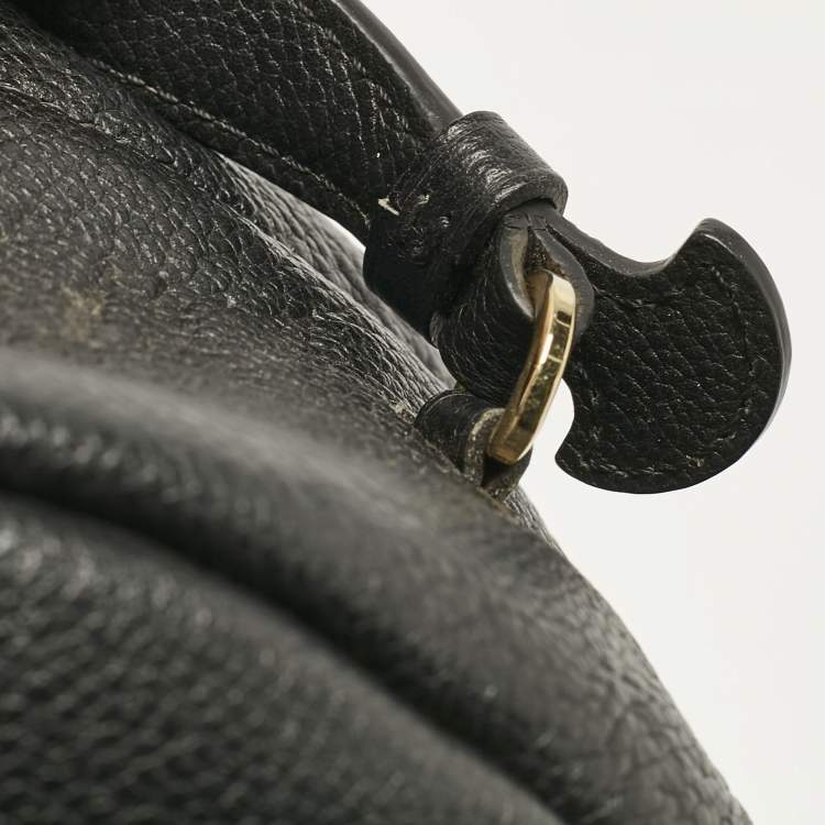 Pre Owned Louis Vuitton Black Monogram Empreinte Leather Sorbonne Backpack
