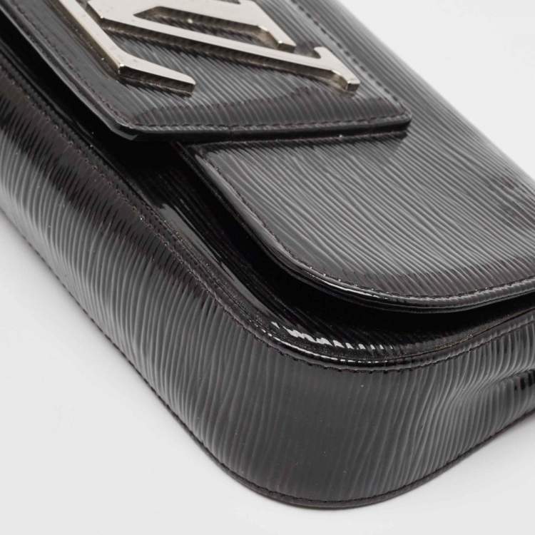Pre Owned Louis Vuitton Black Electric Epi Leather Sobe Clutch