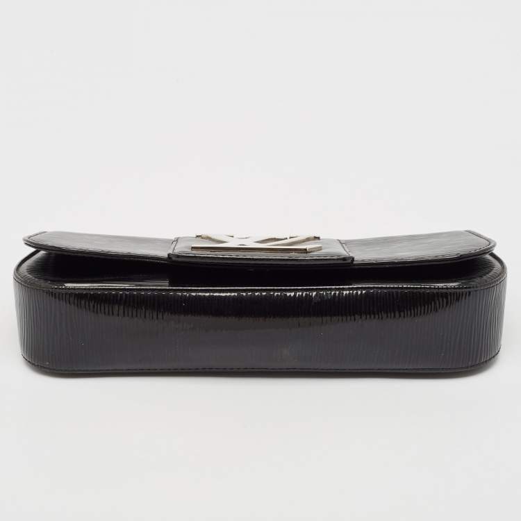 Pre Owned Louis Vuitton Black Electric Epi Leather Sobe Clutch