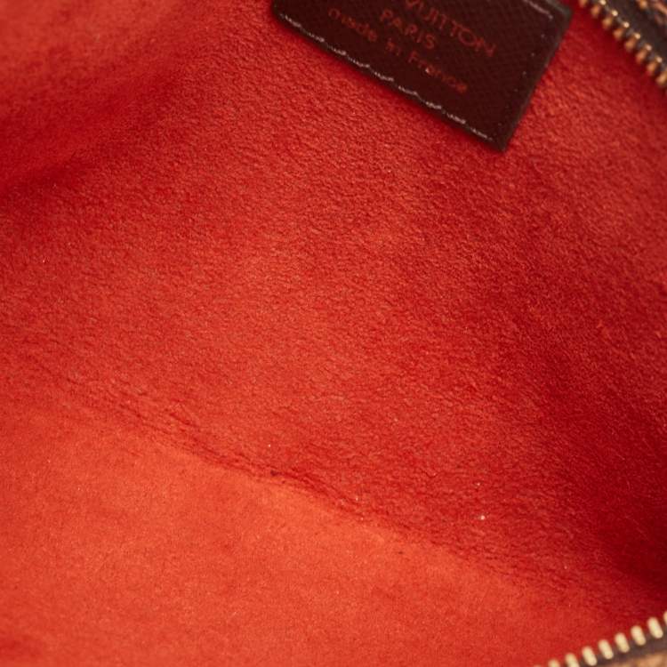 Pre Owned Louis Vuitton Damier Ebene Canvas Marais Pochette