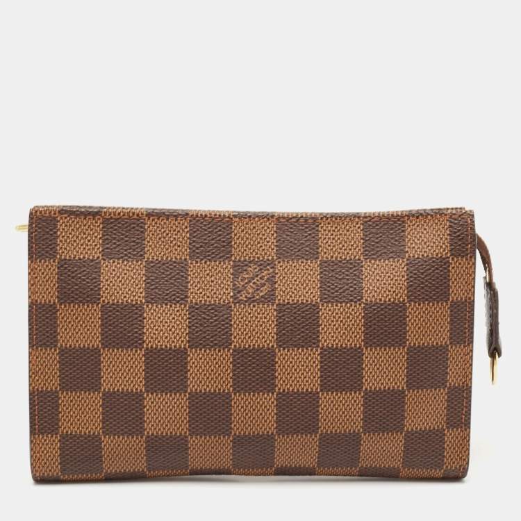 Pre Owned Louis Vuitton Damier Ebene Canvas Marais Pochette