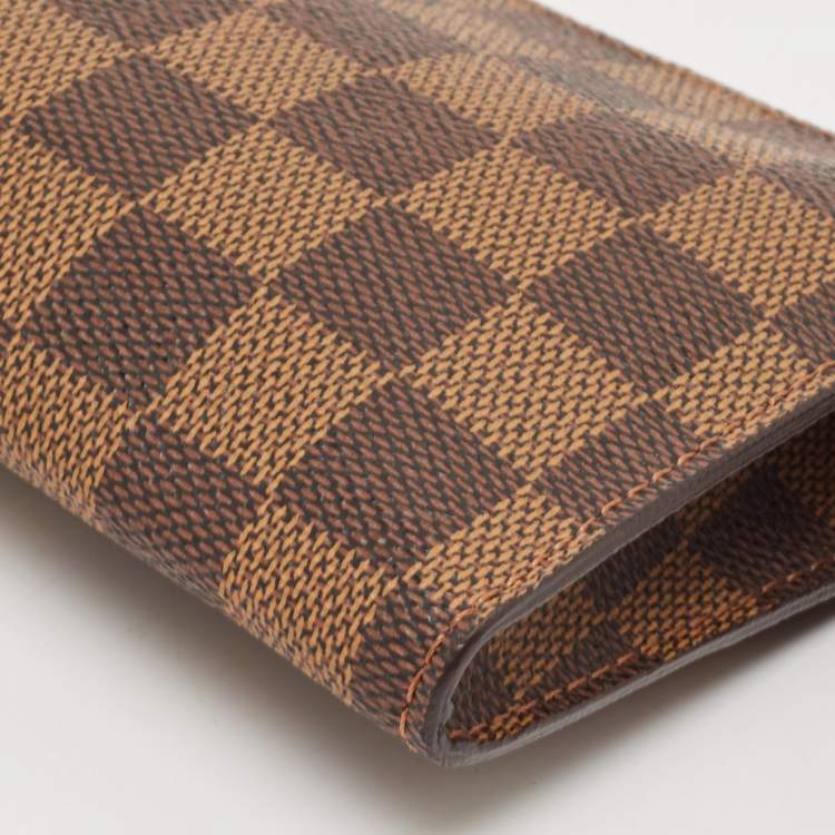 Pre Owned Louis Vuitton Damier Ebene Canvas Marais Pochette