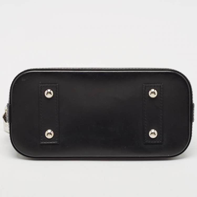 Pre Owned Louis Vuitton Black Epi Leather Alma BB Bag