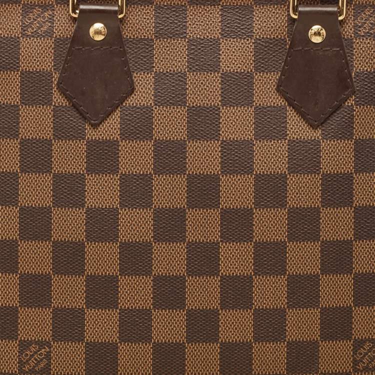 Pre Owned Louis Vuitton Damier Ebene Canvas Alma PM Bag