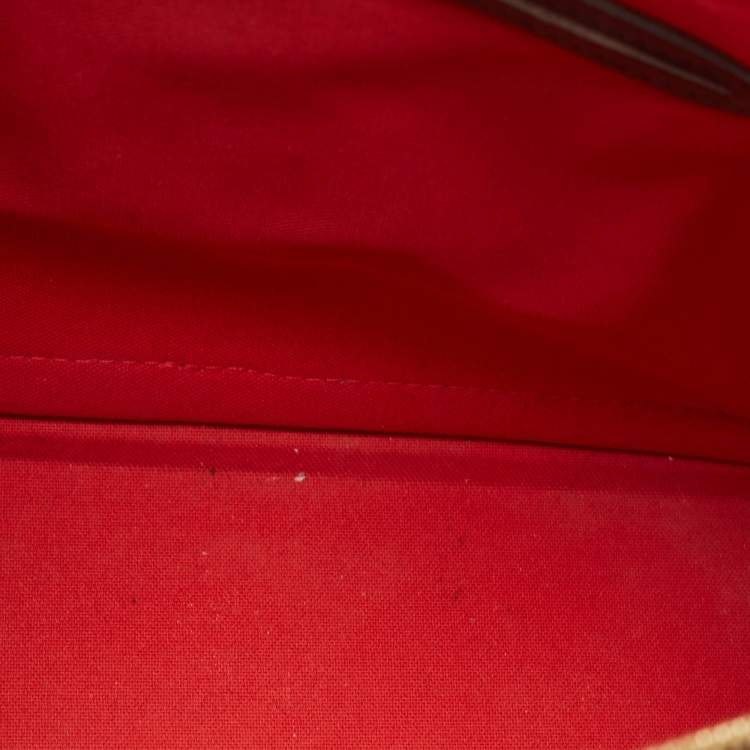 Pre Owned Louis Vuitton Damier Ebene Canvas Alma PM Bag