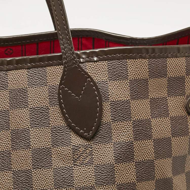 Pre Owned Louis Vuitton Damier Ebene Canvas Neverfull GM Bag