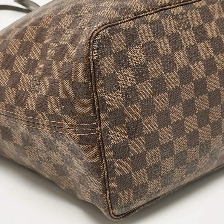 Pre Owned Louis Vuitton Damier Ebene Canvas Neverfull GM Bag