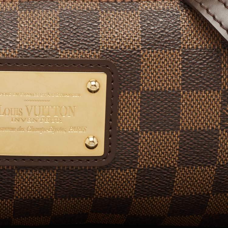 Pre Owned Louis Vuitton Damier Ebene Canvas Eva Pochette Bag