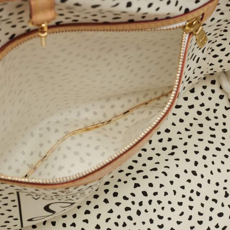 Pre Owned Louis Vuitton Monogram Kusama Waves Canvas Neverfull MM Bag