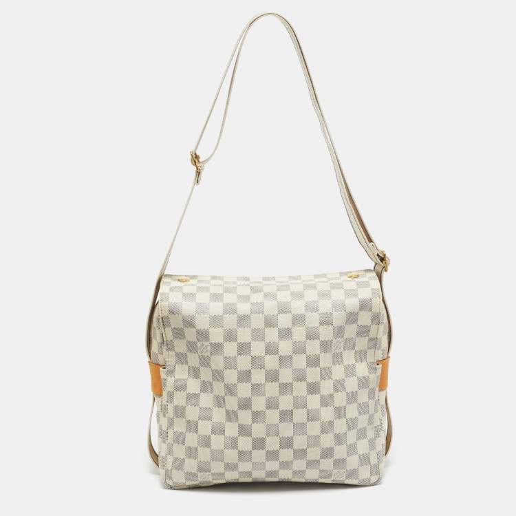 Pre Owned Louis Vuitton Damier Azur Canvas Naviglio Bag