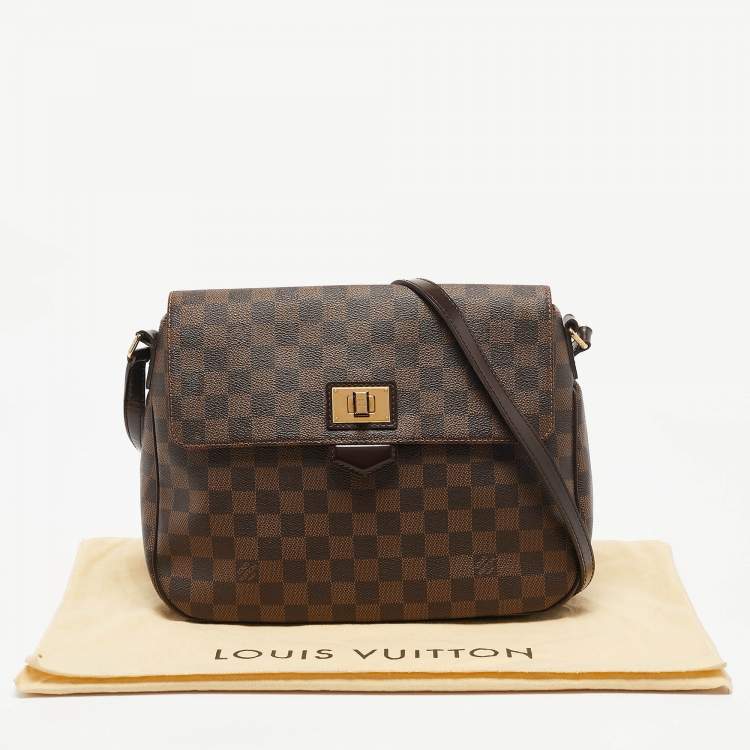 Pre Owned Louis Vuitton Damier Ebene Canvas Besace Rosebery Bag