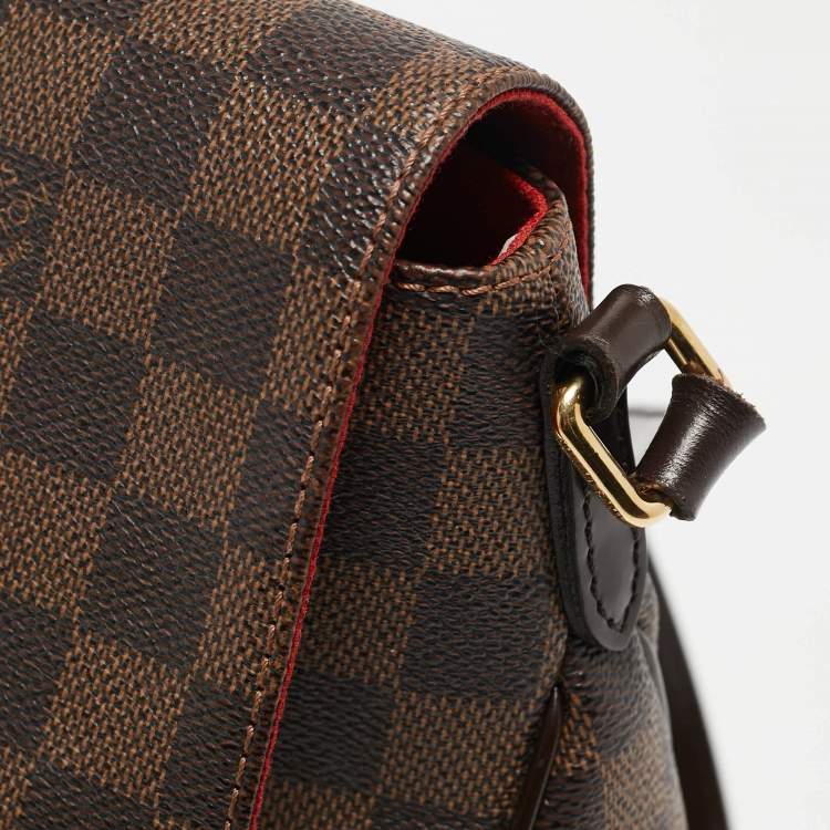 Pre Owned Louis Vuitton Damier Ebene Canvas Besace Rosebery Bag