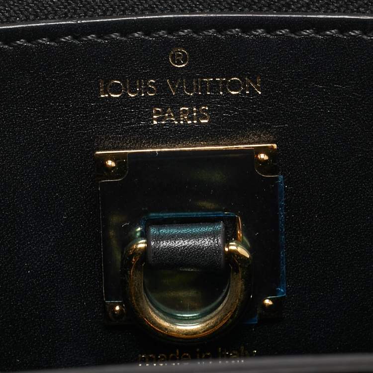 Pre Owned Louis Vuitton Green/Brown Leather City Steamer PM Bag