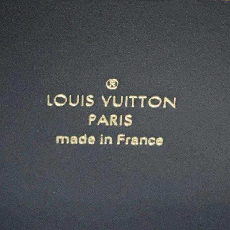 Pre Owned Louis Vuitton Noir Monogram Reverse Canvas Petite Vallise Bag