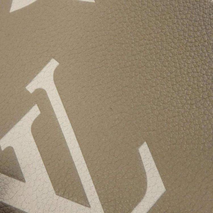 مملوكة مسبقًا Louis Vuitton Tourterelle Monogram Empreinte Leather Petit Palais PM Handbags