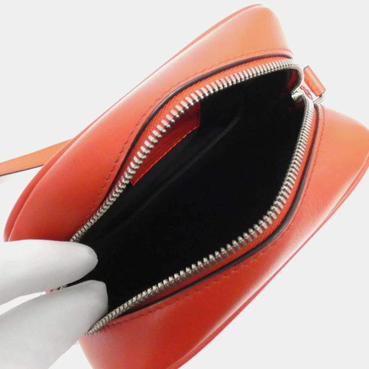 Pre Owned Louis Vuitton Rouge Leather Supreme Danube PM Shoulder Bag