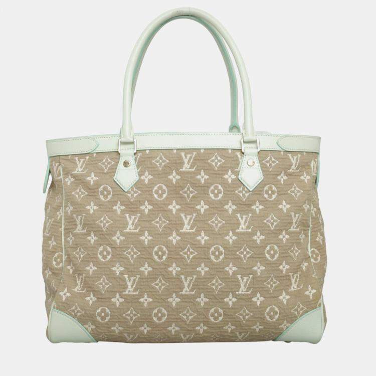 Pre Owned Louis Vuitton Limited Edition Monogram Sabbia Cabas GM Tote Bag