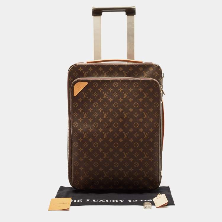 مملوكة مسبقًا Louis Vuitton Monogram Canvas Pegase 55 Trolley Case