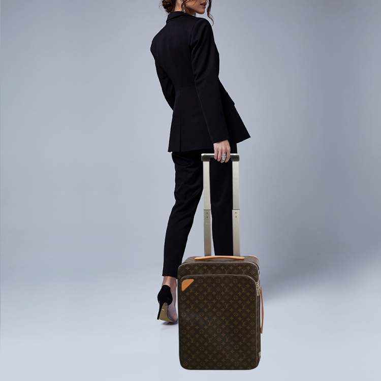 مملوكة مسبقًا Louis Vuitton Monogram Canvas Pegase 55 Trolley Case