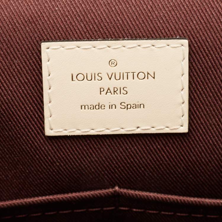 Pre Owned Louis Vuitton Monogram Canvas Braided Cluny MM Bag