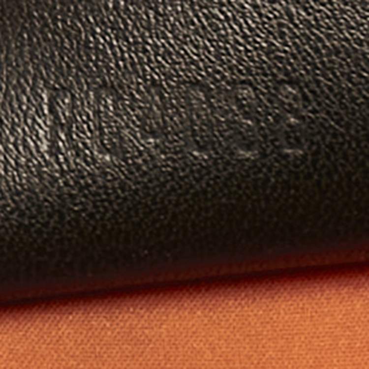 Pre Owned Louis Vuitton Orange Monogram Neoprene Scuba MM Bag