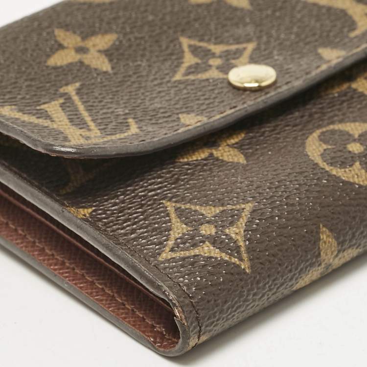 Pre Owned Louis Vuitton Monogram Canvas Anais Wallet