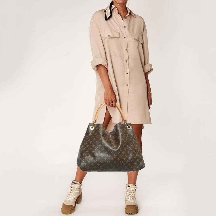 Pre Owned Louis Vuitton Monogram Canvas Artsy MM Bag