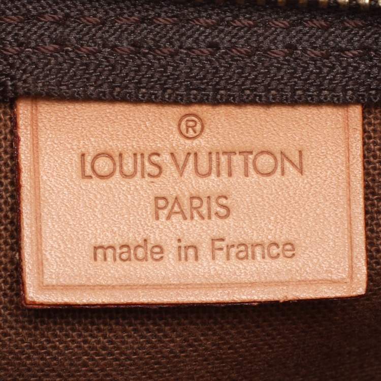 Pre Owned Louis Vuitton Monogram Canvas Mini HL Speedy Bag