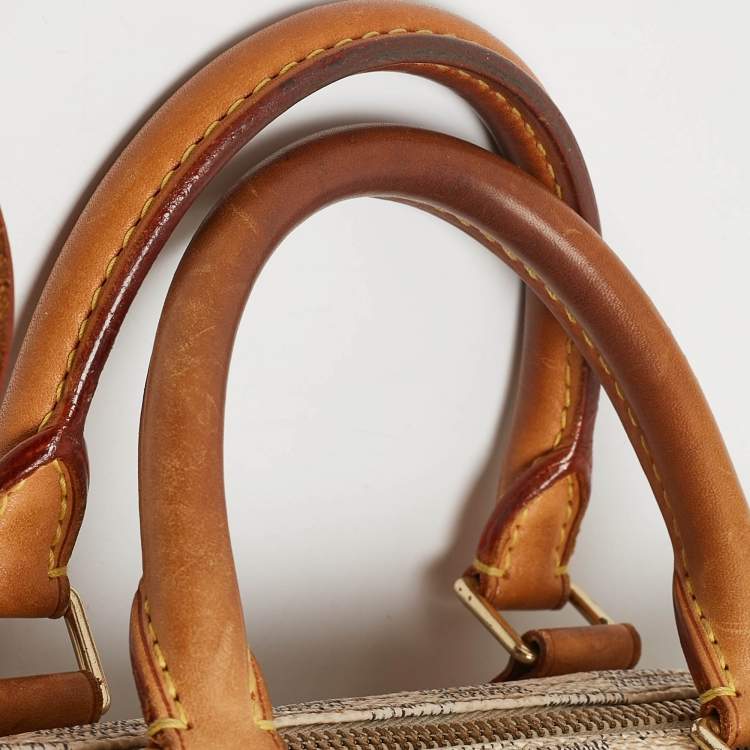 Pre Owned Louis Vuitton Damier Azur Canvas Speedy 25 Bag