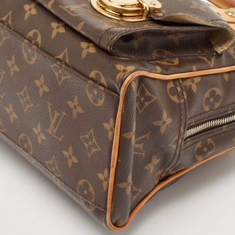 Pre Owned Louis Vuitton Monogram Canvas Manhattan PM Bag