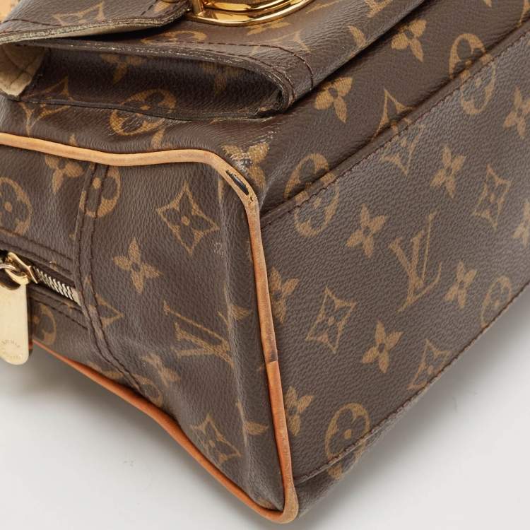 Pre Owned Louis Vuitton Monogram Canvas Manhattan PM Bag