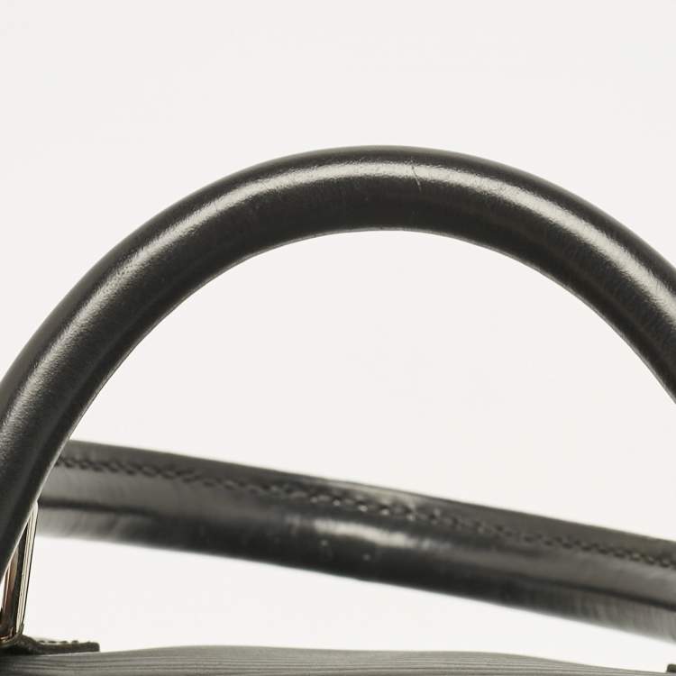 Pre Owned Louis Vuitton Black Epi Leather Speedy 30 Bag