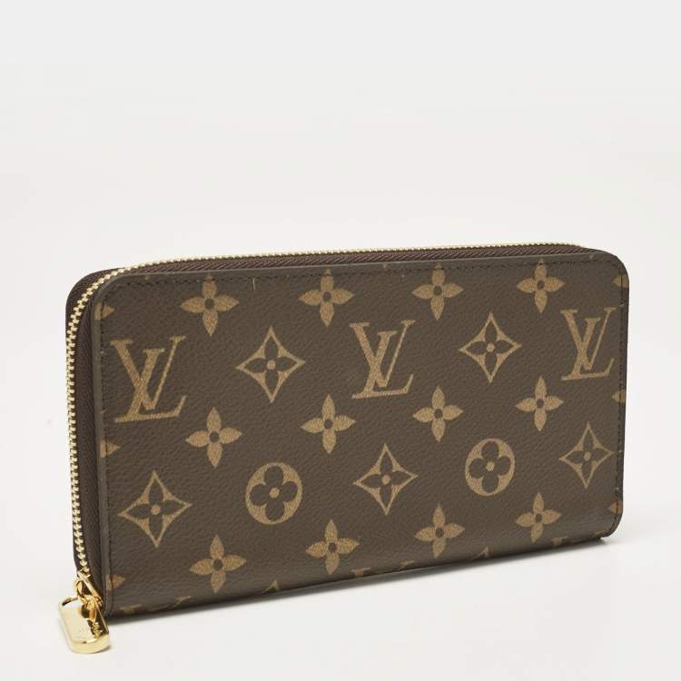 Pre Owned Louis Vuitton Monogram Canvas Zippy Wallet 