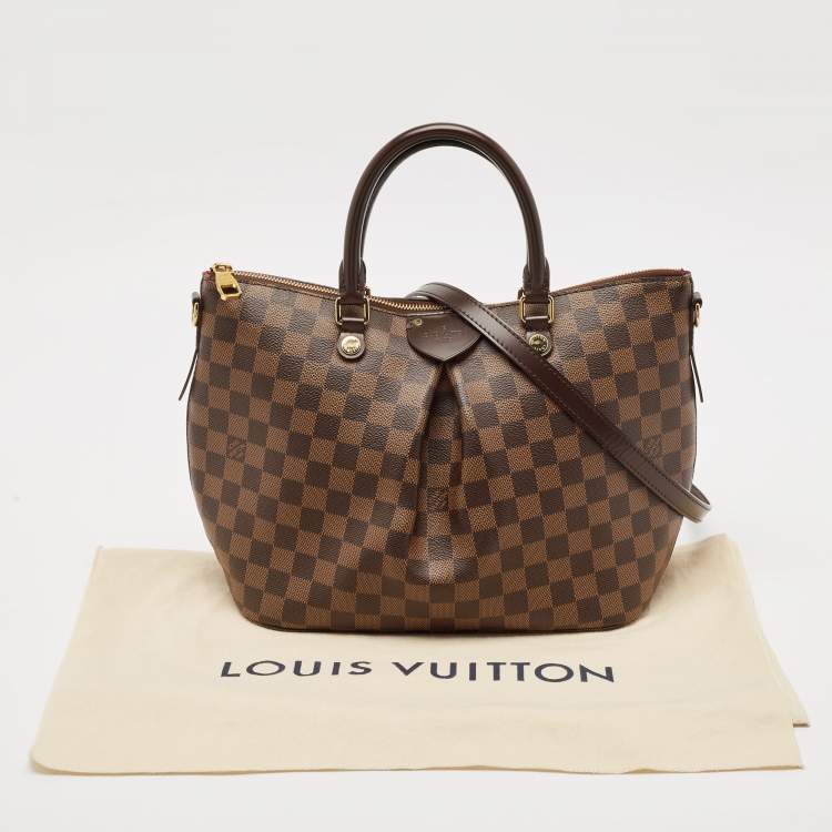 Pre Owned Louis Vuitton Damier Ebene Canvas Siena MM Bag