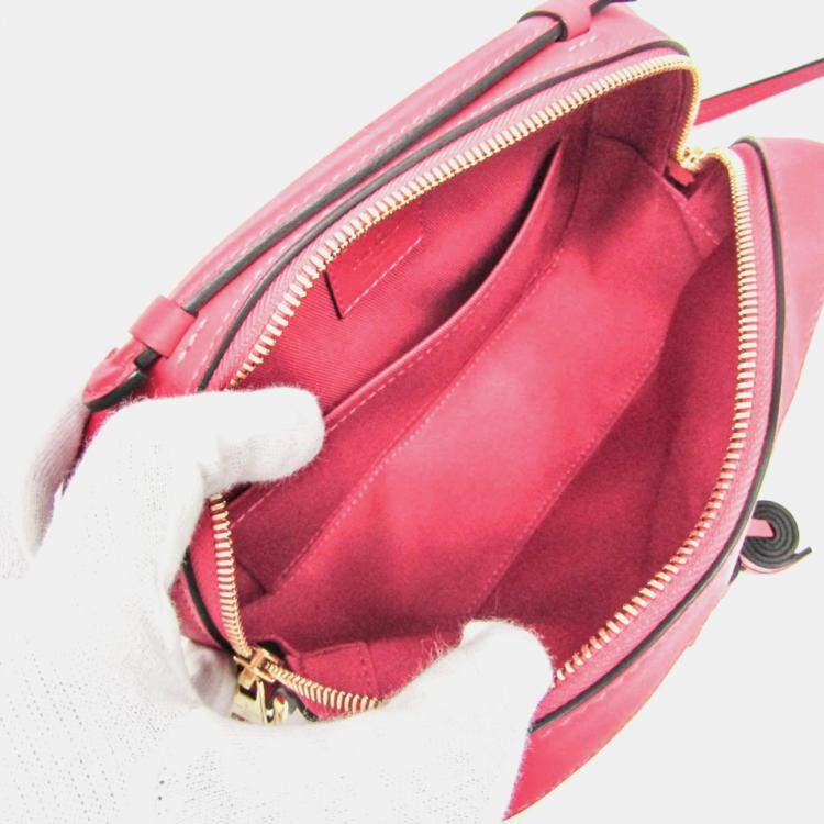 Pre Owned Louis Vuitton Brown/Freesia Monogram Saintonge Shoulder Bag