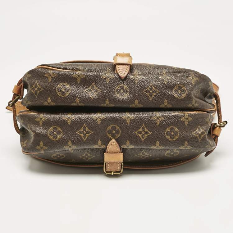 Pre Owned Louis Vuitton Monogram Canvas Sofia Coppola Flore Saumur 30 Bag