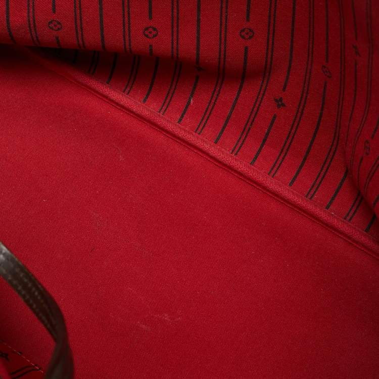 Pre Owned Louis Vuitton Damier Ebene Canvas Neverfull GM Bag