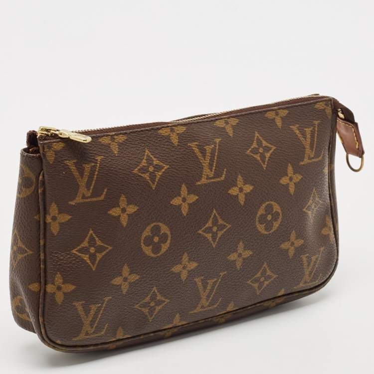 Pre Owned Louis Vuitton Monogram Canvas Pochette Accessoires